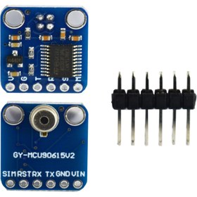 تصویر ماژول دماسنج غیر تماسی مادون قرمز GY-MCU90615 