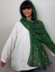 تصویر شال شکوفه گیلاس 