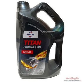 تصویر روغن موتور فوکس تیتان فورمولا Titan Formula 10W40 SM حجم 5 لیتر (ظرف جدید) 