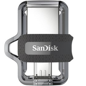 تصویر فلش مموری سن دیسک مدل Ultra Dual Drive M3.0 ظرفیت 128 گیگابایت ا SanDisk Ultra Dual Drive M3.0 Flash Memory 128GB SanDisk Ultra Dual Drive M3.0 Flash Memory 128GB