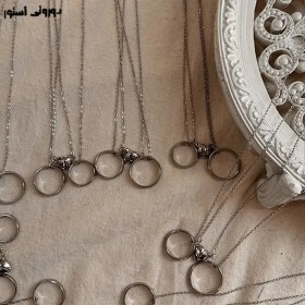 تصویر گردنبند کاپلی حلقه 