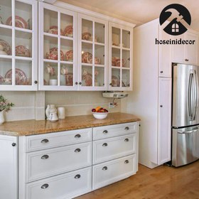 تصویر کابینت نئوکلاسیک مدل نازگل قیمت بر اساس یک متر