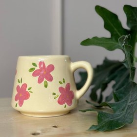 تصویر ماگ گل مینا خرید ماگ سرامیکی گل مینا