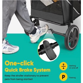 تصویر ترولی پت بوبی Petbobi Dog Stroller for Medium