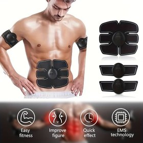 تصویر ماساژور شکم و سیکس پک ساز ا smart fitness massager smart fitness massager