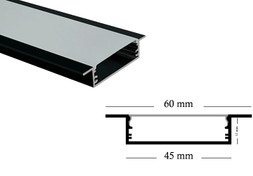 تصویر چراغ خطی کد RD6045 - 40 وات / مشکی Linear Light Code RD6045