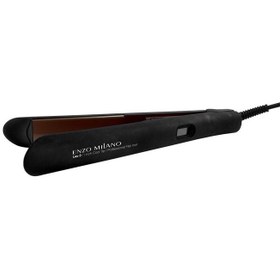 تصویر اتو موی سرامیکی 1 اینچ L2 با نوک خنک برند enzo milano L2 Cool Tip 1 Inch Ceramic Flat Iron