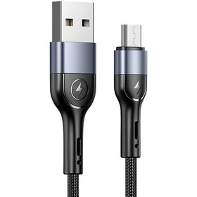 تصویر کابل تبدیل USB به microUSB یوسمز مدل U 55 طول 1 متر 