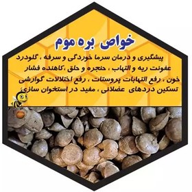 تصویر بره موم ممتاز 40گرم(خرید مستقیم از زنبوردار و بدونه واسطه)ارسال رایگان 