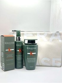 تصویر Kerastase Genesis Homme مجموعه قدرتمند هدیه کیف برای موهای خوب 