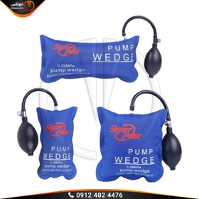 تصویر کیسه هوای بادی صافکاری,بالشتک بادی صافکاری 3 عددی 