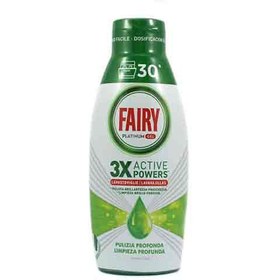 تصویر ژل ماشین ظرفشویی فیری Fairy با رایحه لیمو سبز 30 بار مصرف 600 میل 