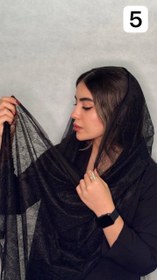 تصویر شال گیپور لبه دوزی - ۴ Shal gipor labe dozi