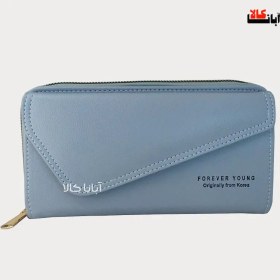 تصویر کیف پول زنانه لب کج کد 3014 