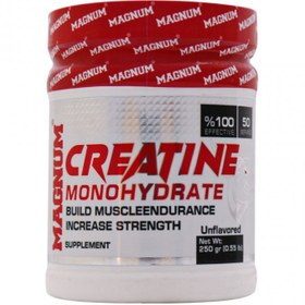 تصویر پودر کراتین مونوهیدرات مگنوم 250گرم Magnum Creatine Monohydrate Powder