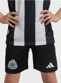 تصویر شلوارک استادیوم نیوکاسل یونایتد جوانان 24/25 برند Adidas Youth Newcastle United 24/25 Stadium Shorts