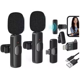 تصویر میکروفون یقه ای بی سیم ترانیو مدل T-M19 Tranyoo T-M19 Wireless Microphone