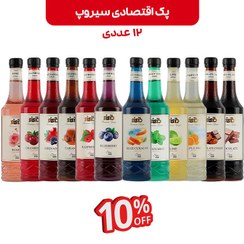 تصویر پک اقتصادی ۱۲ عددی سیروپ سی‌سیب 
