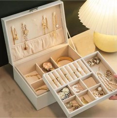 تصویر جعبه جواهرات وارداتی - سفید 