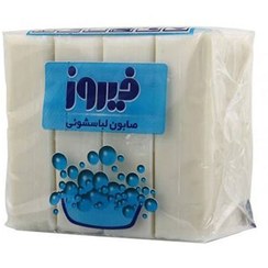 تصویر صابون لباسشویی فیروز 4 قالب 120 گرمی (480 گرم) Firooz Baby Laundry Soap 120g pack Of 4