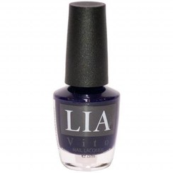 تصویر لاک تنالیته آبی لیا ویتو 80 Into The Blue Nail Polish LIA VITO NO. 080