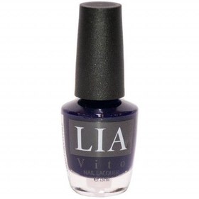 تصویر لاک تنالیته آبی لیا ویتو 80 Into The Blue Nail Polish LIA VITO NO. 080