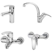 تصویر ست شیرآلات قهرمان مدل اسپانیایی Ghahraman Set Faucet Spanish Model