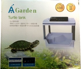 تصویر آکواریوم لاک پشت A Garden مدل DS-WG300 ا A Garden DS-WG300 Turtle Aquarium A Garden DS-WG300 Turtle Aquarium