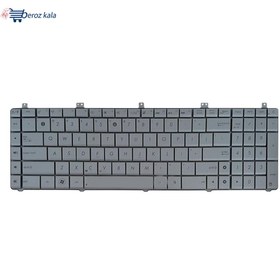 تصویر کیبرد لپ تاپ ایسوس N55 نقره ای ا Keyboard Laptop Asus N55 Keyboard Laptop Asus N55