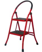 تصویر نردبان فلزی تاشو خانگی کارآسان ۲ پله 