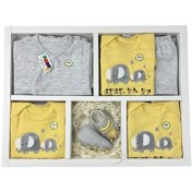 تصویر ست نوزادی ۱۹ تکه کوکالو طرح فیل سایز ۰ تا ۳ ماه 