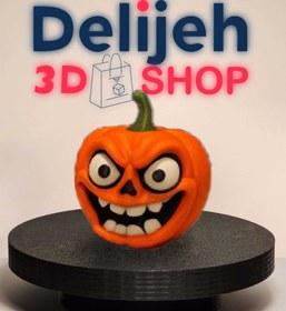 تصویر کدوی خندان هالووین 