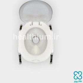 تصویر توالت فرنگی پایه فلزی ناصر پلاستیک کد 950 ا Naser plastic metal base toilet code 950 Naser plastic metal base toilet code 950