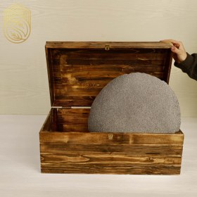 تصویر صندوقچه چوبی بزرگ نراد sh307 