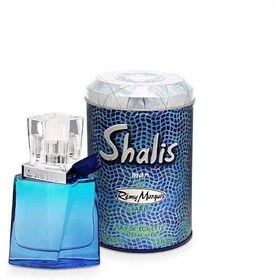 تصویر عطر ادکلن شالیز آبی مردانه اصلی و اورجینال فرانسه SHALIS BLUE PARIS 60ml 