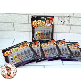 تصویر رنگ گریم صورت کودک ۶ رنگ میگندا 