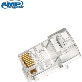 تصویر سوکت میان گذر CAT6 UTP RJ45 Cat6 UTP Network Socket