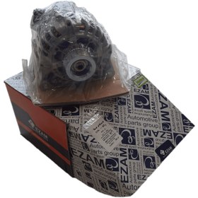 تصویر دینام 95A خروجی 14V پژو 206 رانا دنا برند عظام 