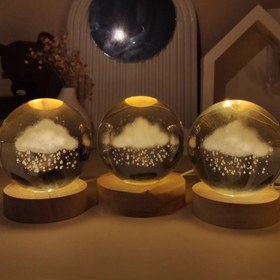 تصویر گوی کریستالی 