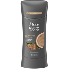 تصویر استیک دئودورانت داو چوب سدار و دانه تنکا مردانه DOVE Deo Stick Cedarwood +Tonka Men Care 