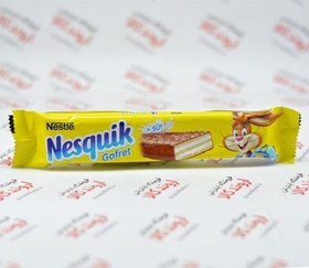 تصویر ویفر نسکوئیک شیری شکلاتی Nestele nesquik