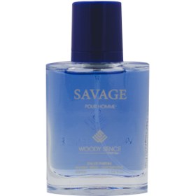 تصویر عطر جیبی مردانه وودی سنس مدل SAVAGE حجم 30 میلی لیتر SAVAGE model Woody Sense pocket cologne for men volume 30 ml