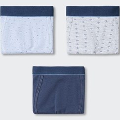 تصویر باکسر پسرانه مانگو کیدز فاق نرمال راسته | MANGO Kids 47034761 