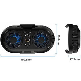 تصویر فن خنک کننده رادیاتوری موبایل ارلدام مدل ET-F05 