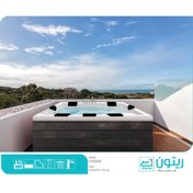 تصویر وان و جکوزی ریتون مدل اوشن ظرفیت ۸ نفره سایز ۲۷۰*۲۱۰*۹۰ 
