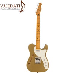 تصویر گیتار مدل Squier Classic Vibe 60s Telecaster Thinline - Aztec Gold 