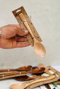 تصویر قاشق غذاخوری چوبی اعلا 
