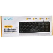 تصویر کیبورد ایفورت مدل EF-1000 EFFORT EF-1000 keyboard