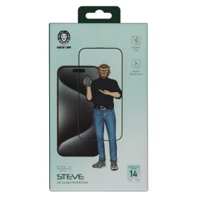 تصویر محافظ صفحه گرین لاین Green Lion مدل Steve HD مناسب برای آیفون 14 پرومکس Green Lion Steve HD screen protector for IPhone 14 Pro Max