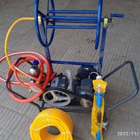 تصویر سم پاش زنبه ای 7.5 اسب 7.5 horsepower spring sprayer